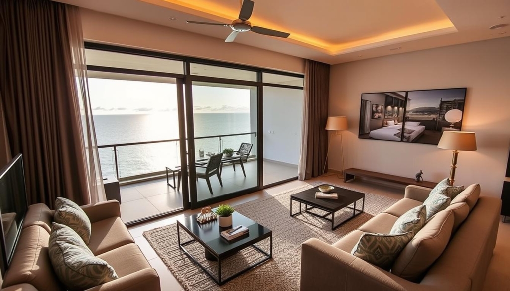 Apartamento em Itapema com sacada fechada