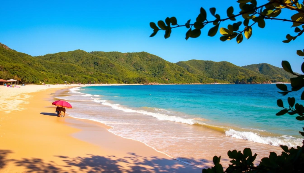 Praia em Bombinhas