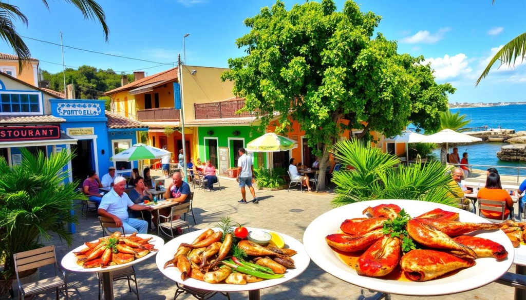 Restaurantes locais de Porto Belo