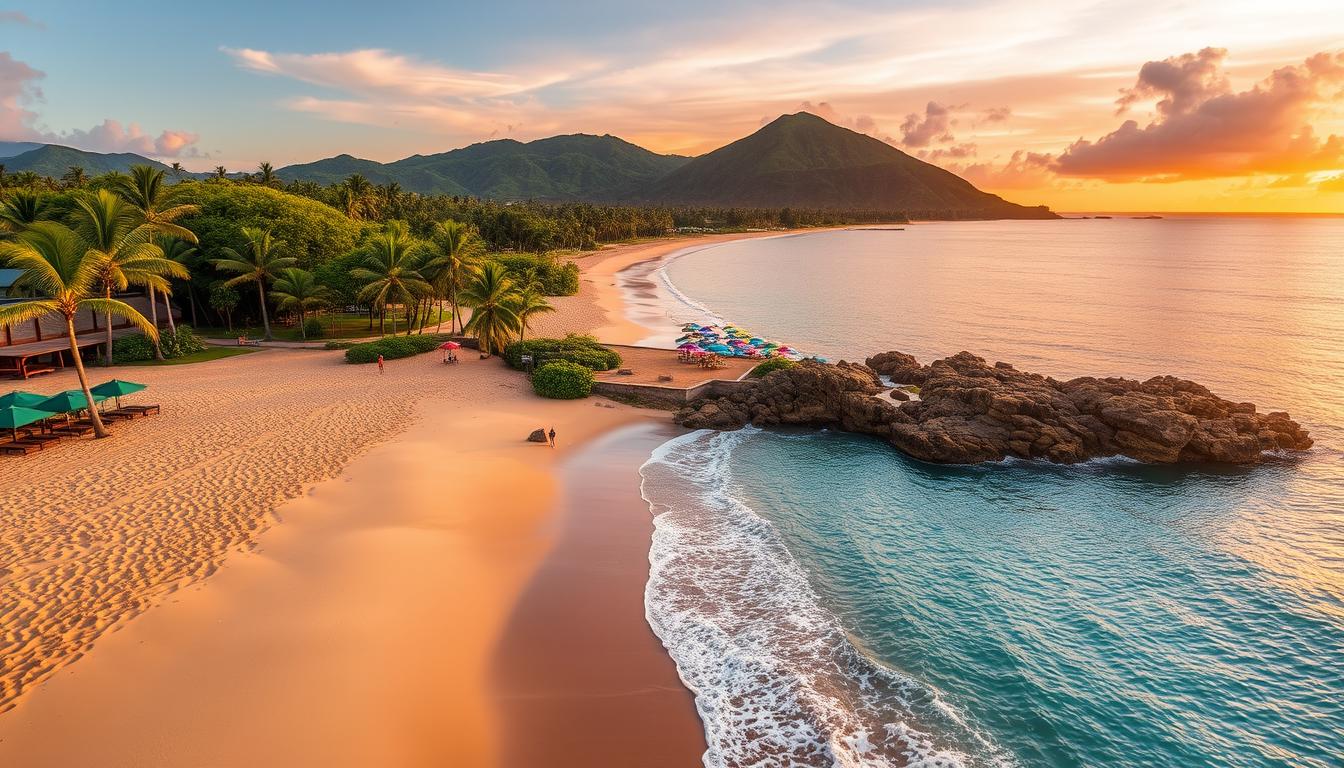melhores praias de itapema